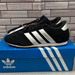 New Adidas Originals Taekwondo Lace Women’s size 8.5 Black Suede /silver